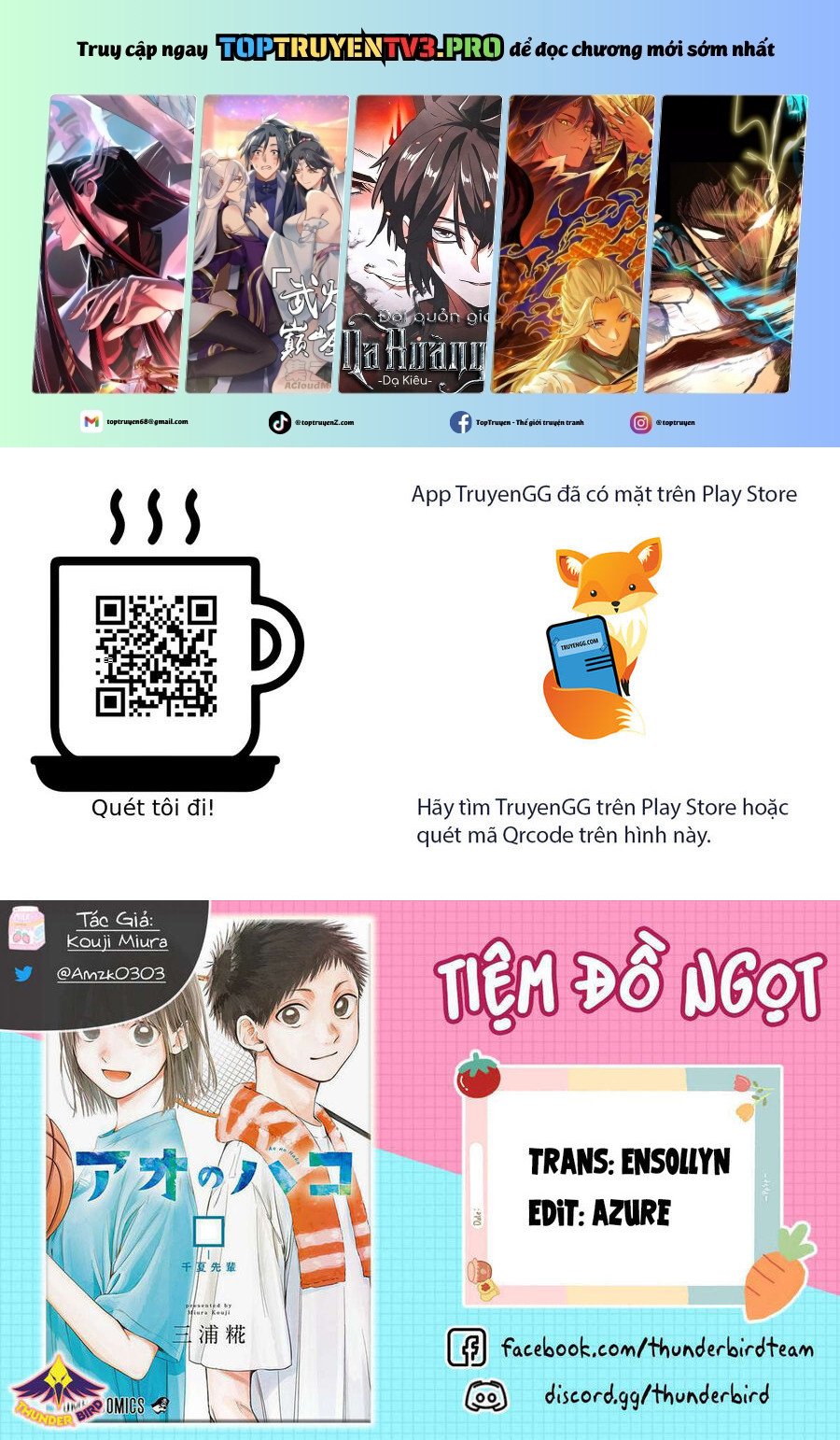 Blue Box Tập 189 trang 1