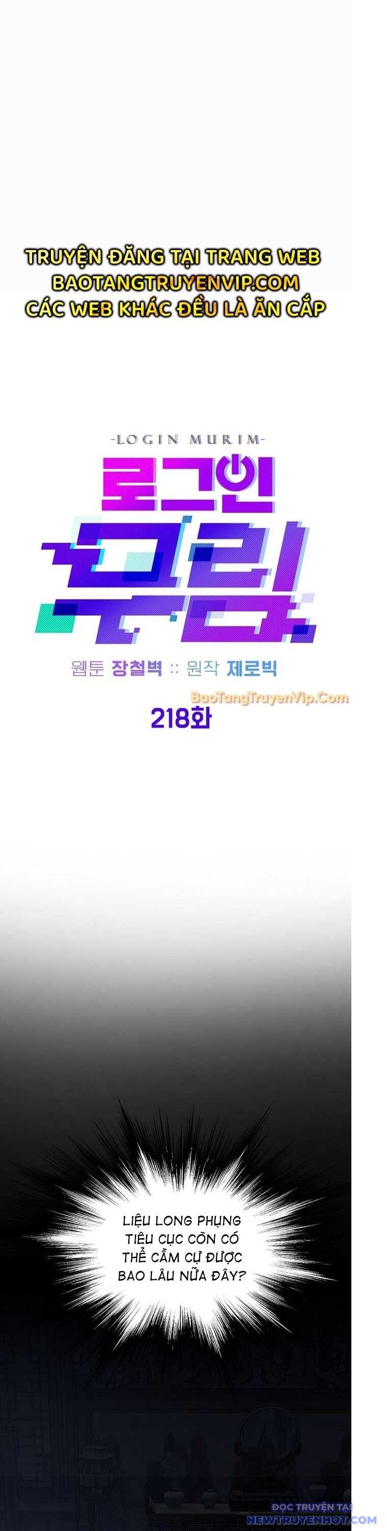 Đăng Nhập Murim Tập 218 trang 14