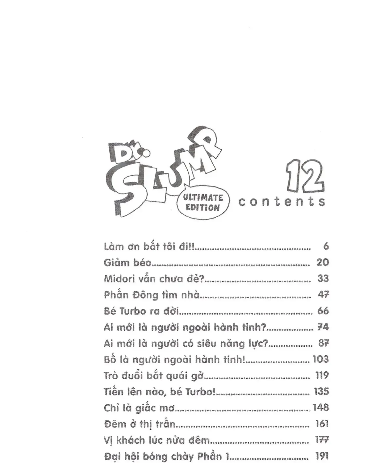 Dr. Slump Ultimate Edtion Tập 175 trang 9