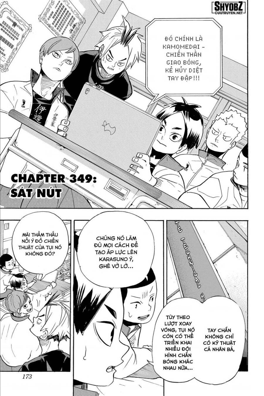 Haikyuu Tập 349 trang 2