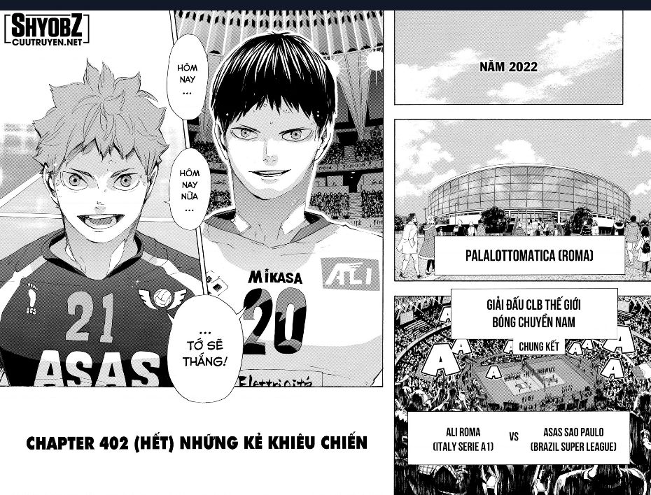 Haikyuu Tập 402 trang 35