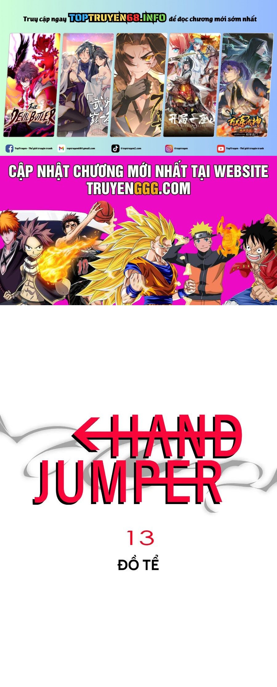 Hand Jumper Tập 13 trang 1