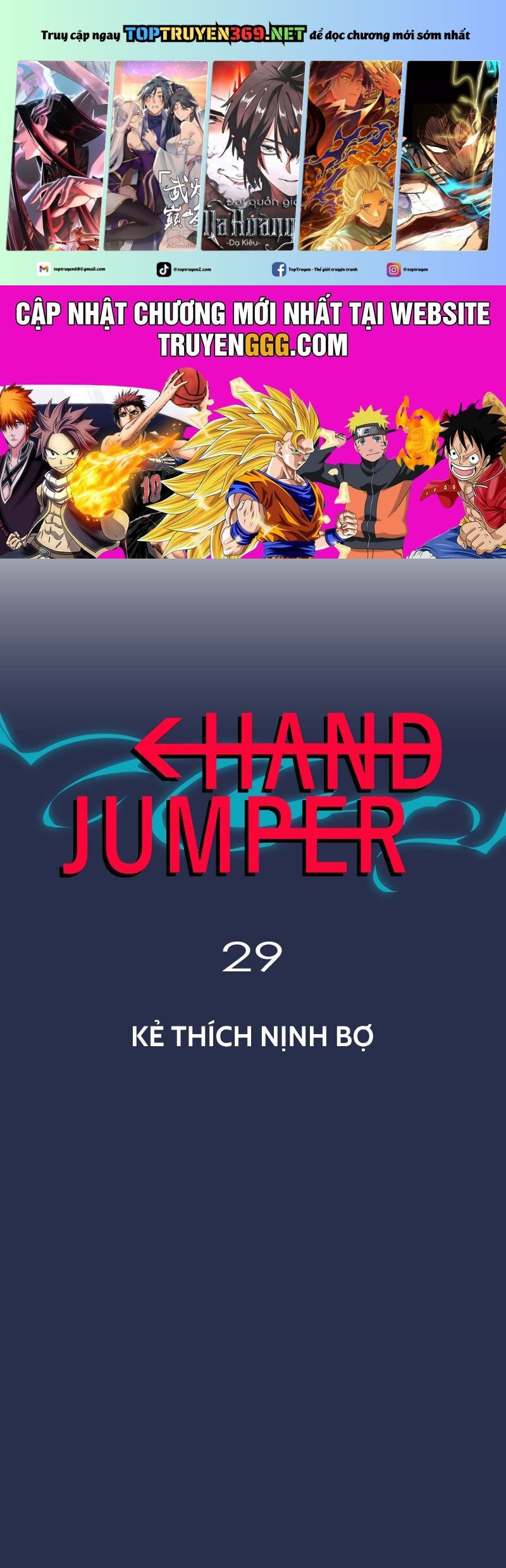 Hand Jumper Tập 29 trang 1