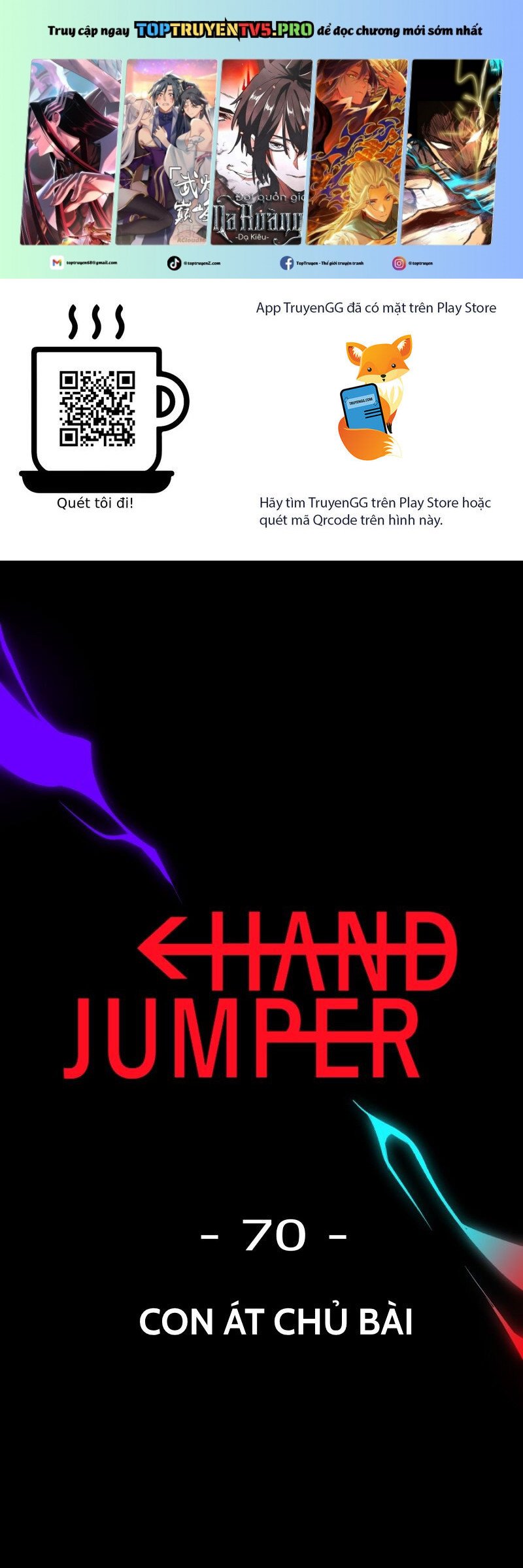 Hand Jumper Tập 70 trang 1