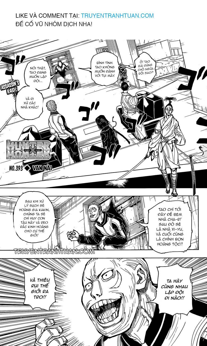 Hunter X Hunter Tập 393 trang 1
