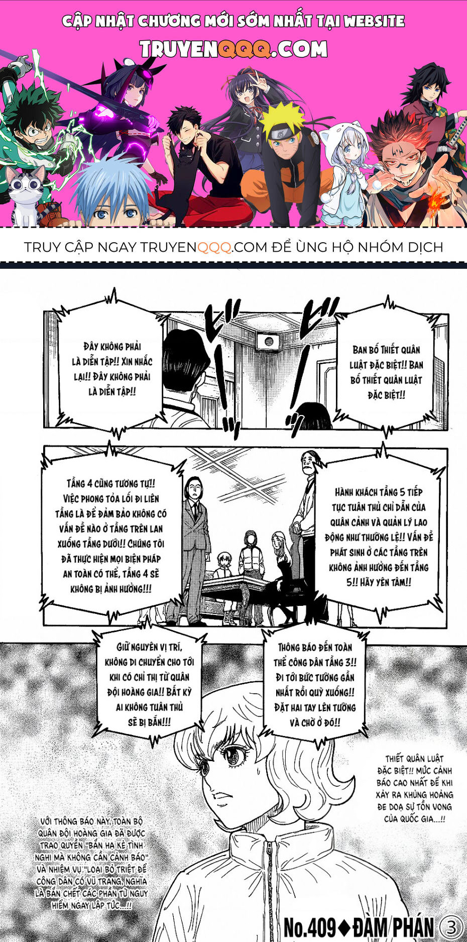 Hunter X Hunter Tập 409 trang 1
