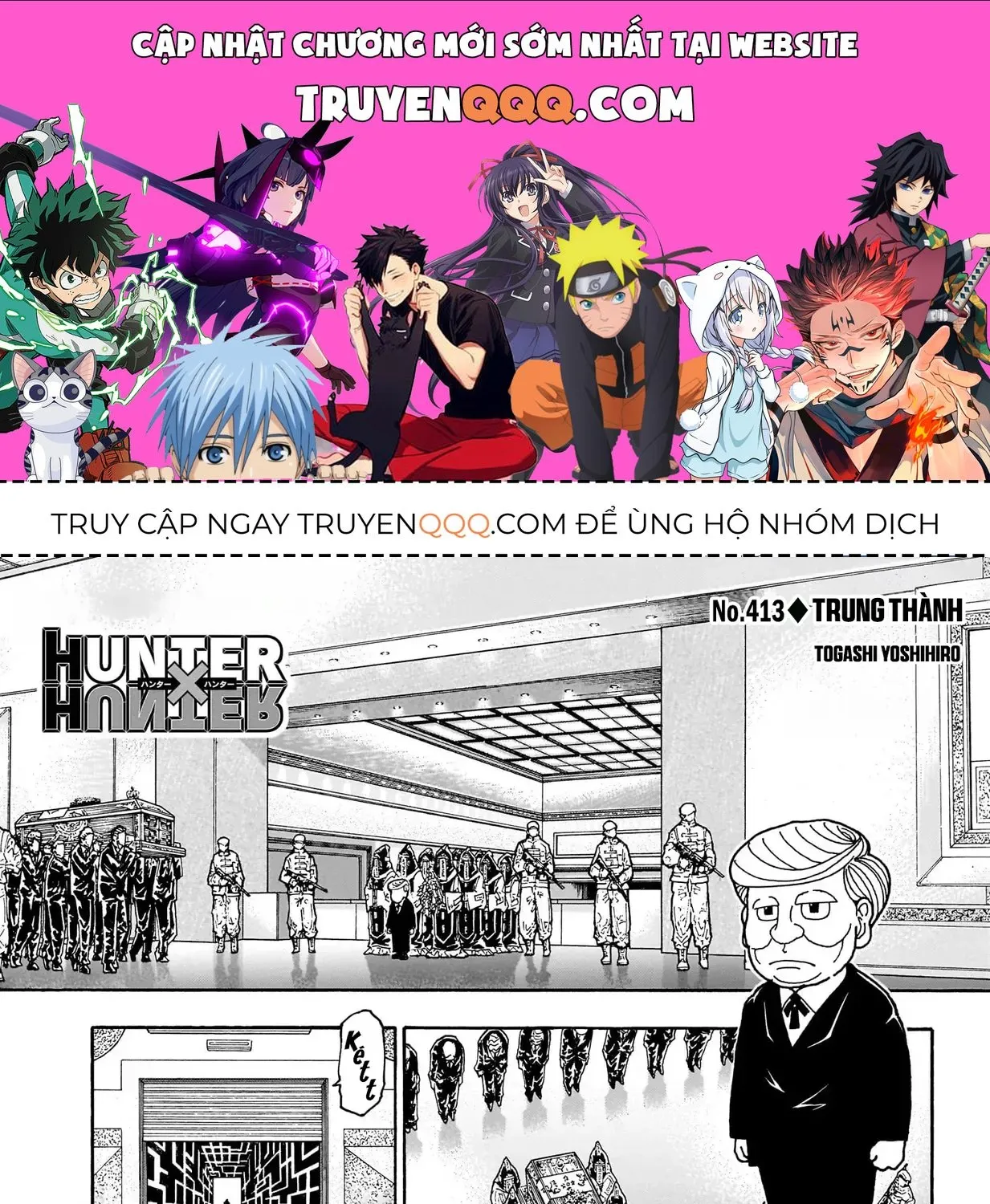 Hunter X Hunter Tập 413 trang 1