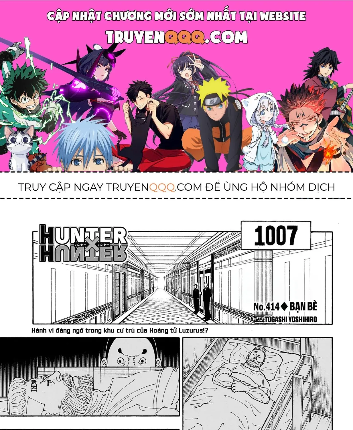 Hunter X Hunter Tập 414 trang 1