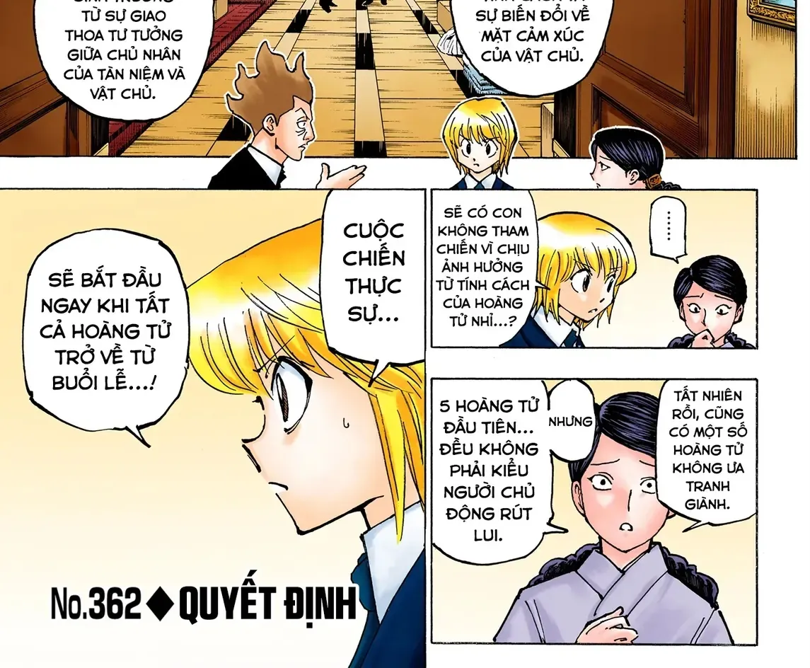 Hunter×Hunter (Digital Colored) Tập 362 trang 2