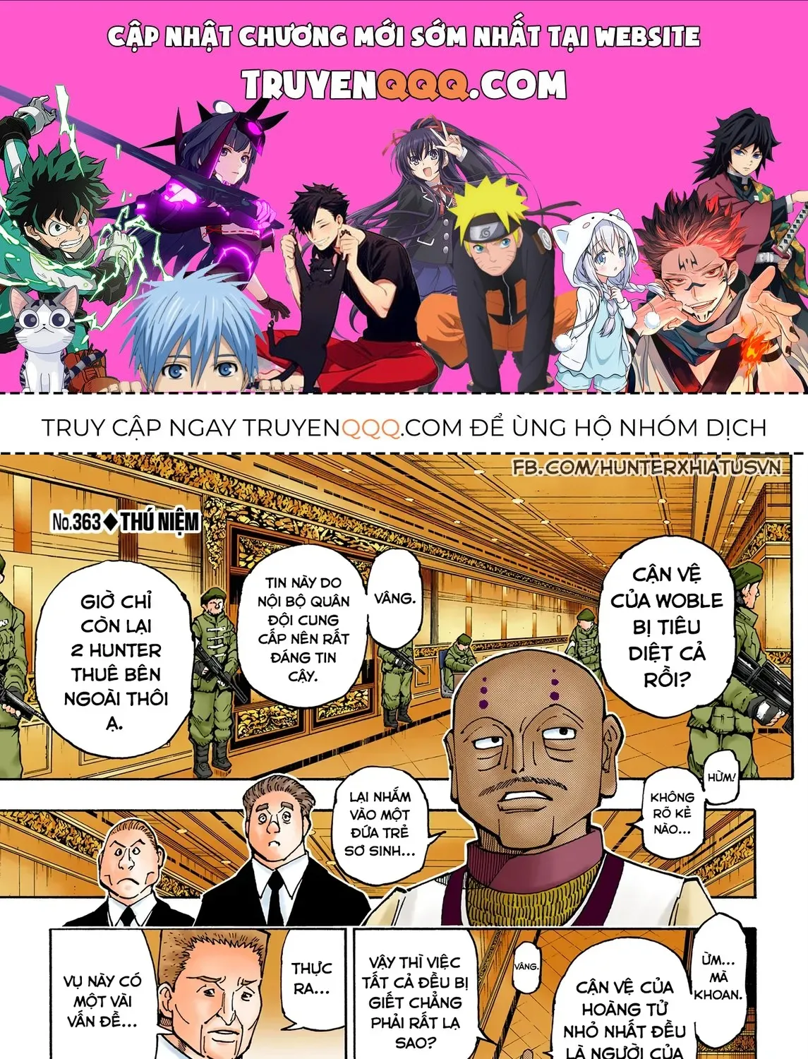 Hunter×Hunter (Digital Colored) Tập 363 trang 1