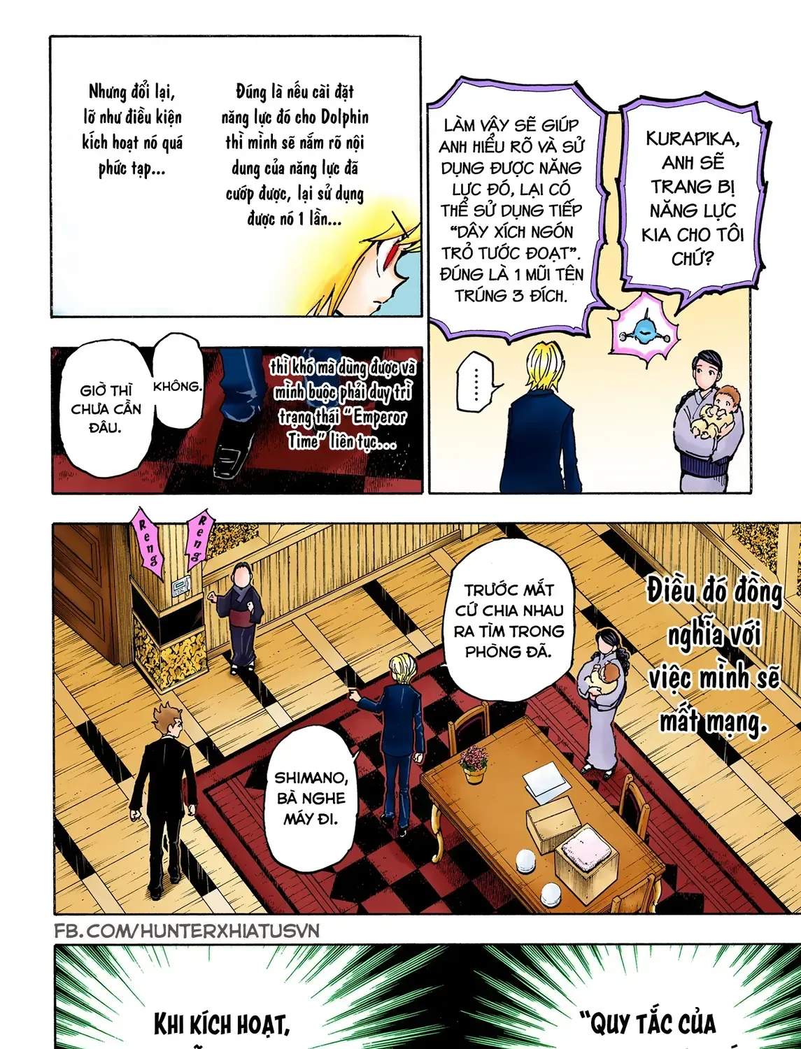 Hunter×Hunter (Digital Colored) Tập 364 trang 35
