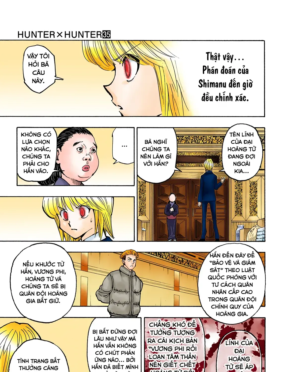 Hunter×Hunter (Digital Colored) Tập 365 trang 21
