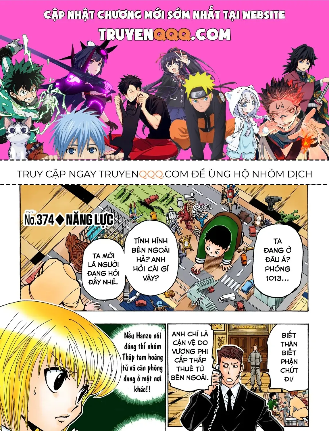 Hunter×Hunter (Digital Colored) Tập 374 trang 1