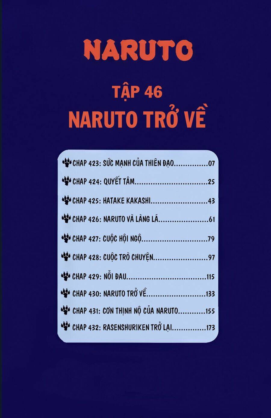 Naruto Full Màu Tập 423 trang 5