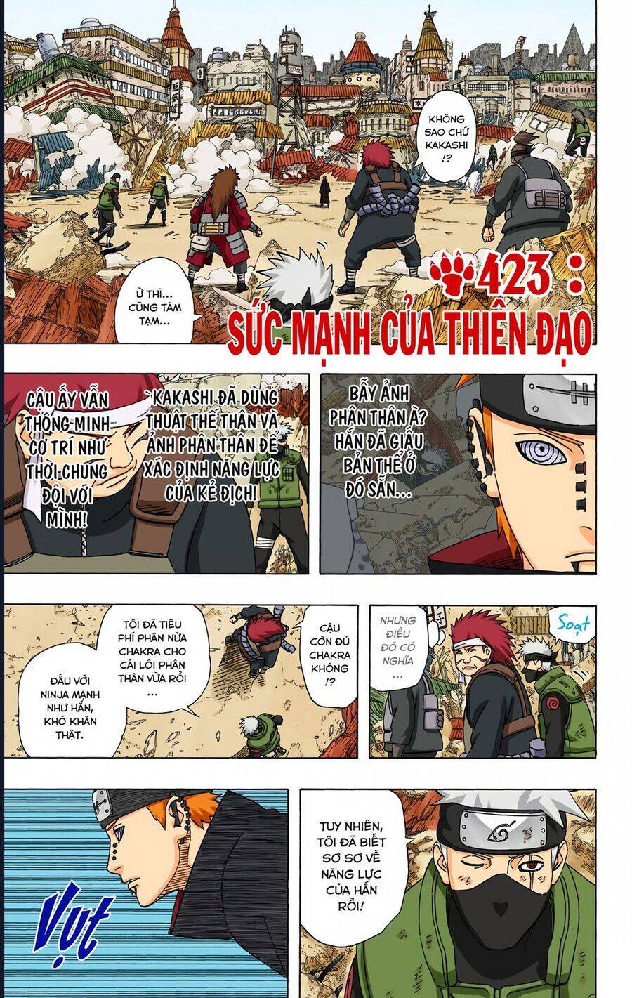 Naruto Full Màu Tập 423 trang 6