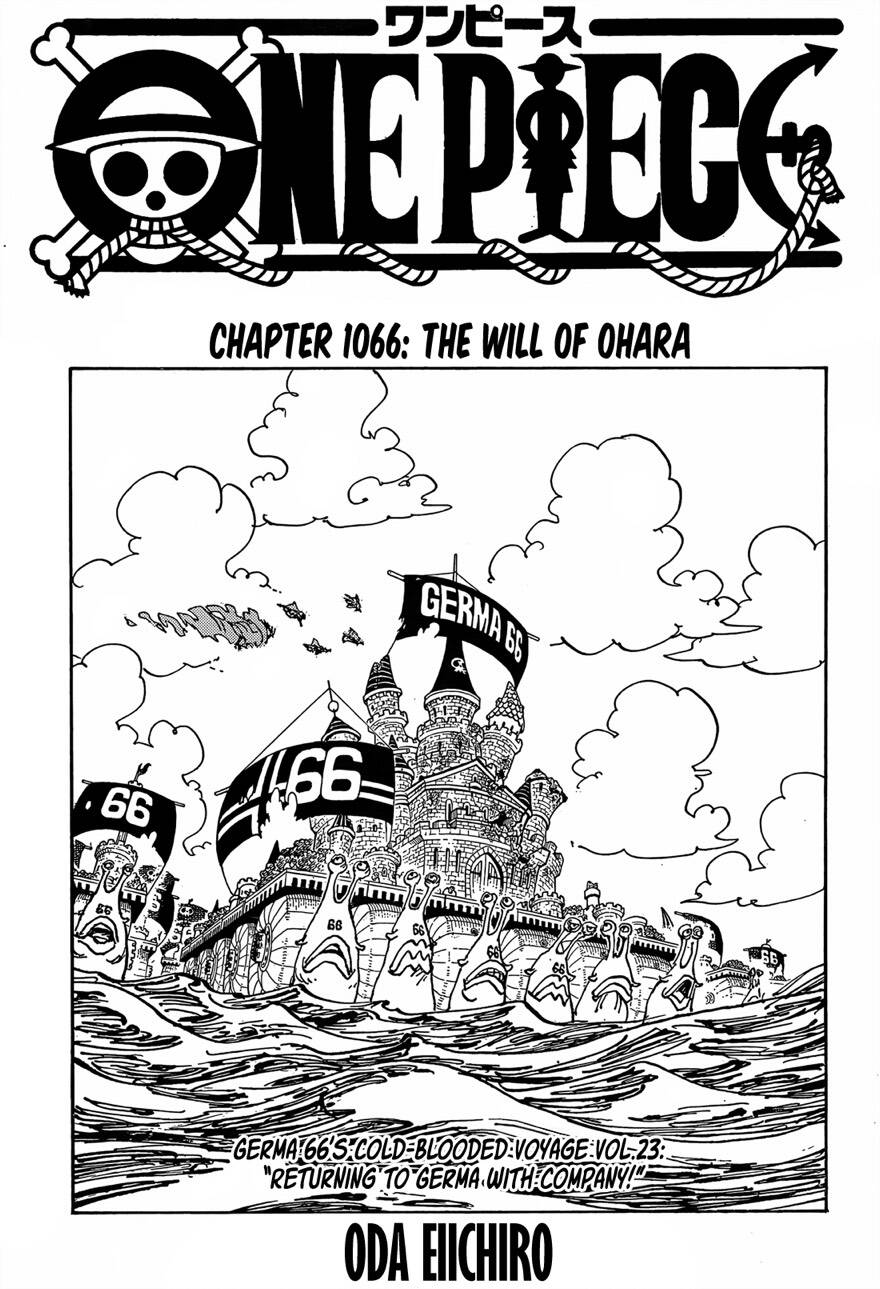 One Piece Tập 1066 trang 1