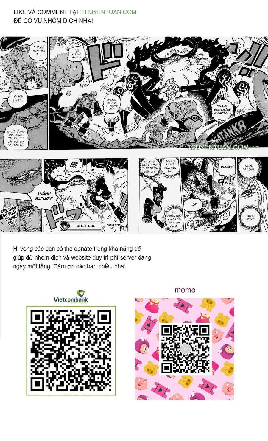 One Piece Tập 1094 trang 20