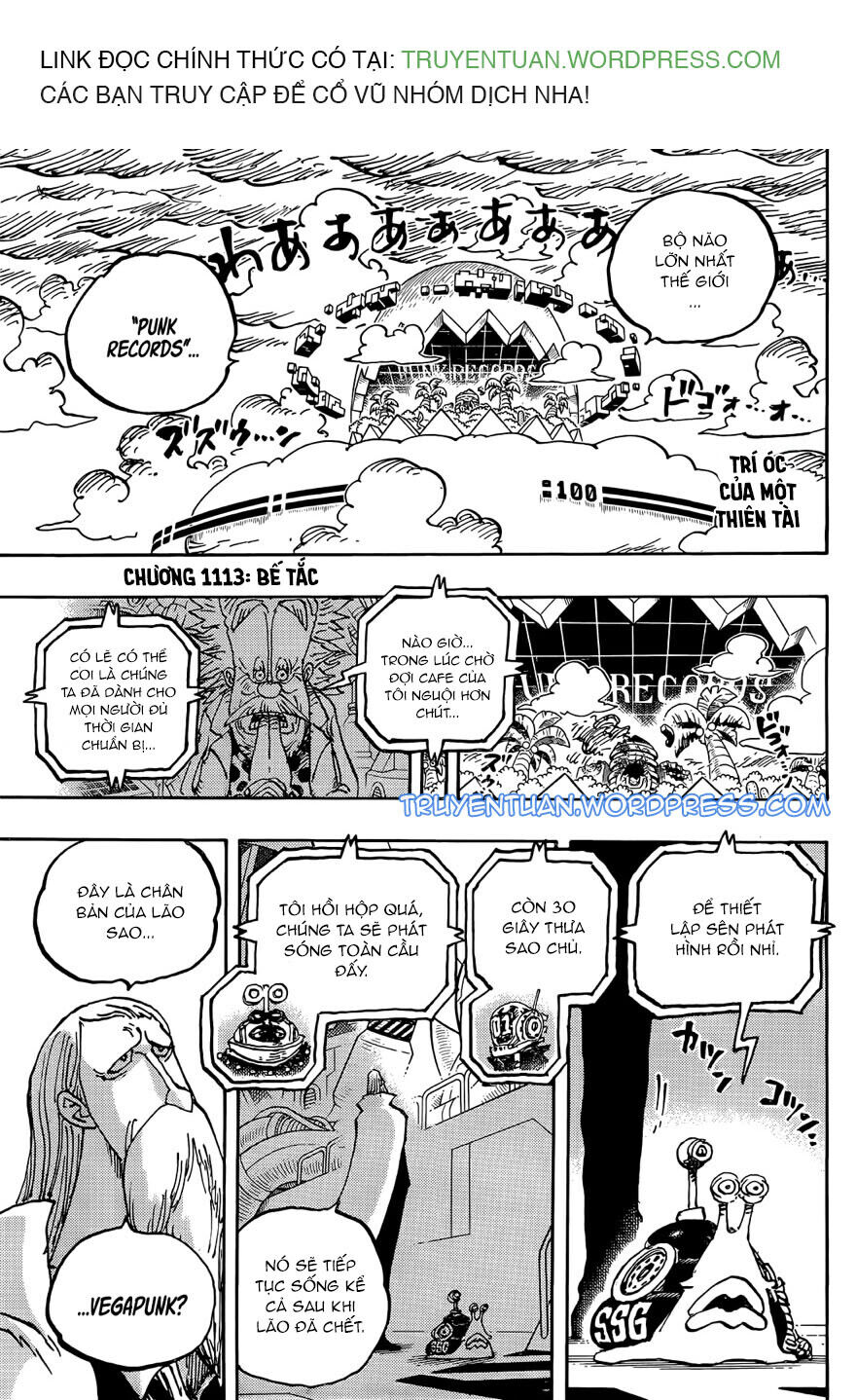 One Piece Tập 1113 trang 2