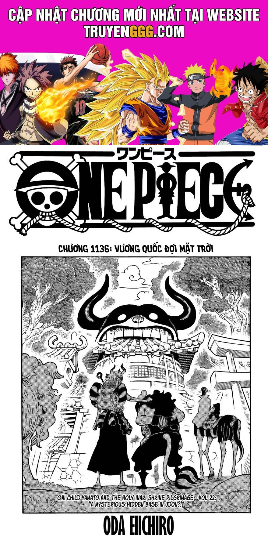 One Piece Tập 1136 trang 1