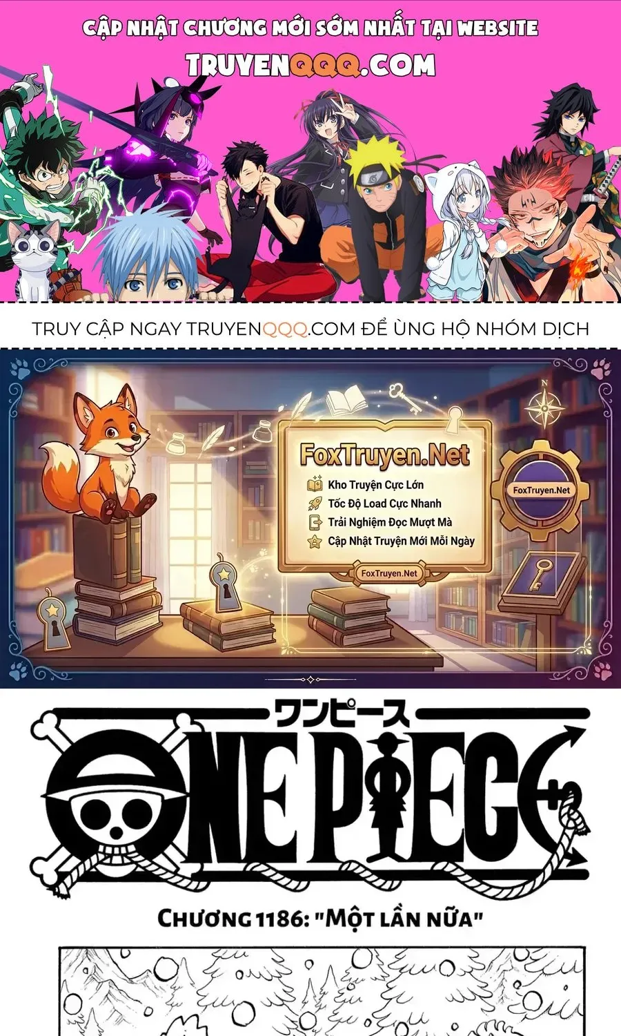 One Piece Tập 1186 trang 1