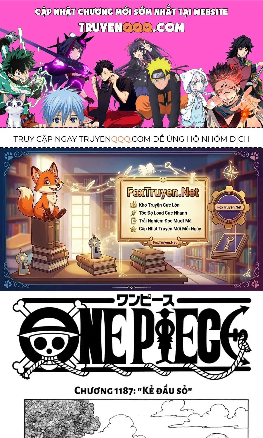 One Piece Tập 1187 trang 1