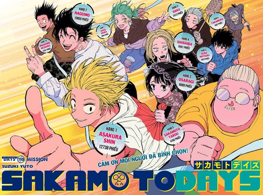 Sakamoto Days Tập 110 trang 3