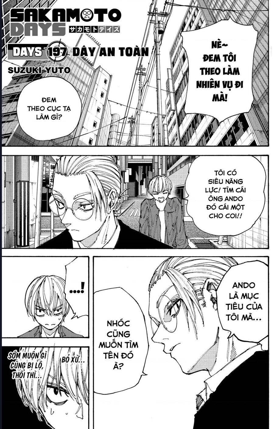 Sakamoto Days Tập 197 trang 3