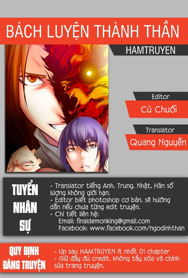 Bách Luyện Thành Thần Tập 21 trang 1