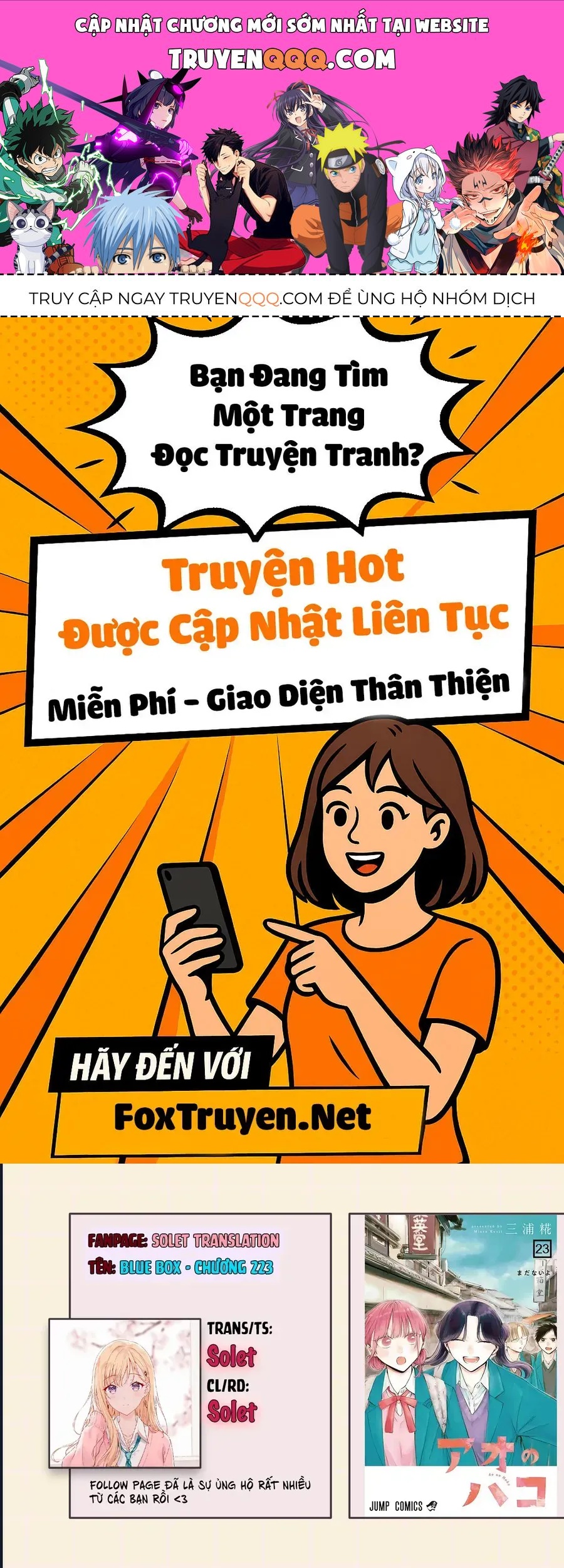 Blue Box Tập 223 trang 1