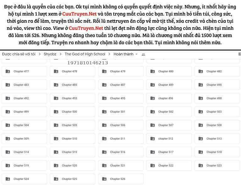 Chúa Tể Học Đường Tập 511 trang 3