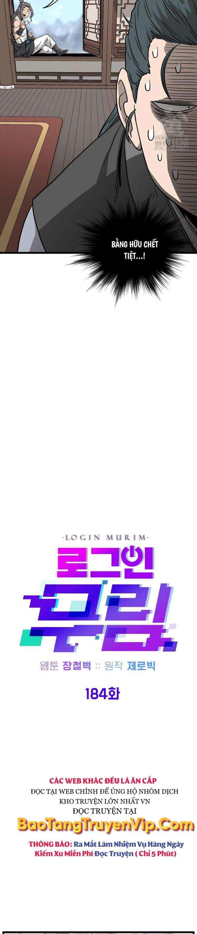 Đăng Nhập Murim Tập 184 trang 9