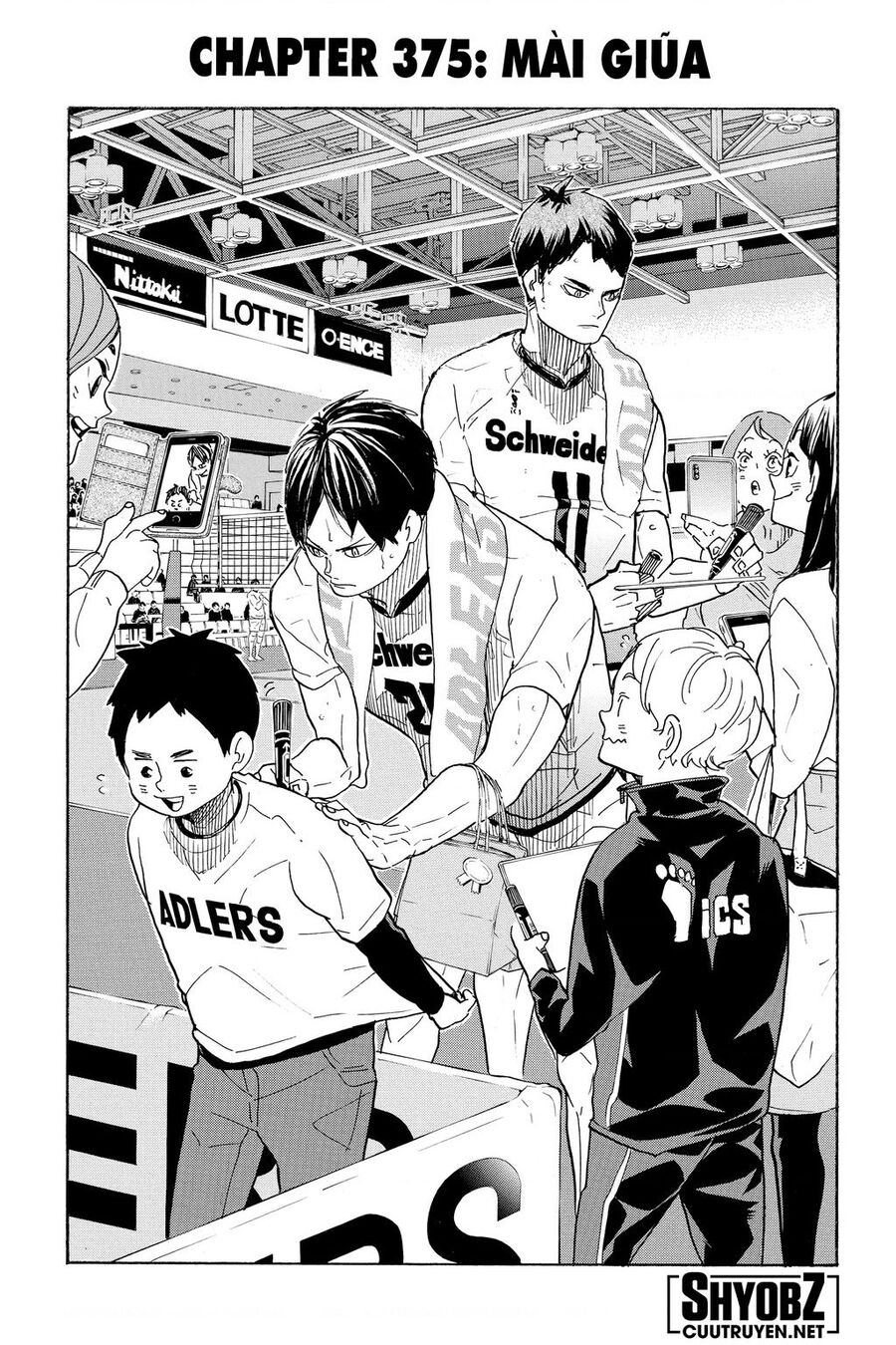 Haikyuu Tập 375 trang 6