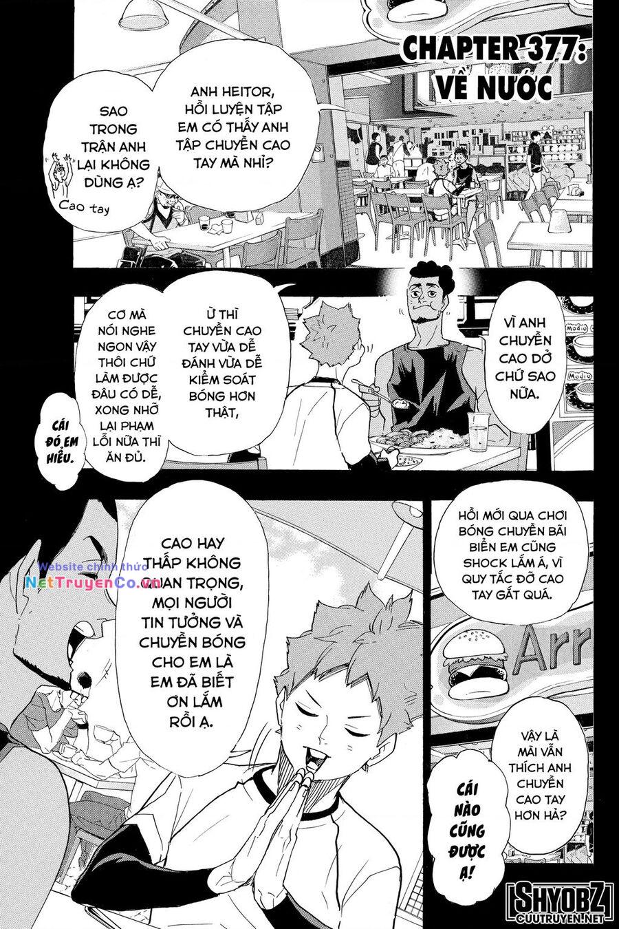 Haikyuu Tập 377 trang 2