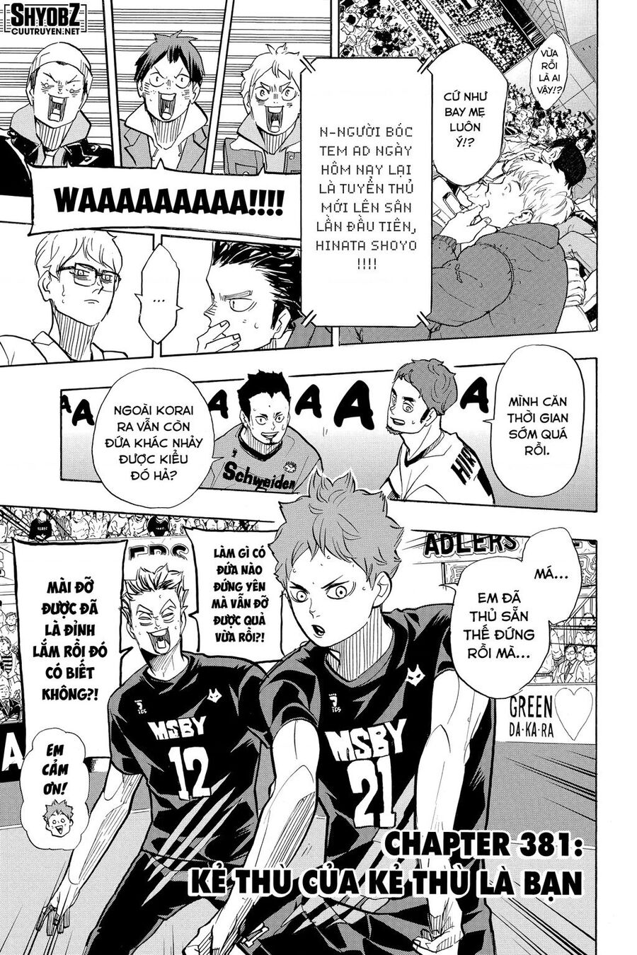 Haikyuu Tập 381 trang 2