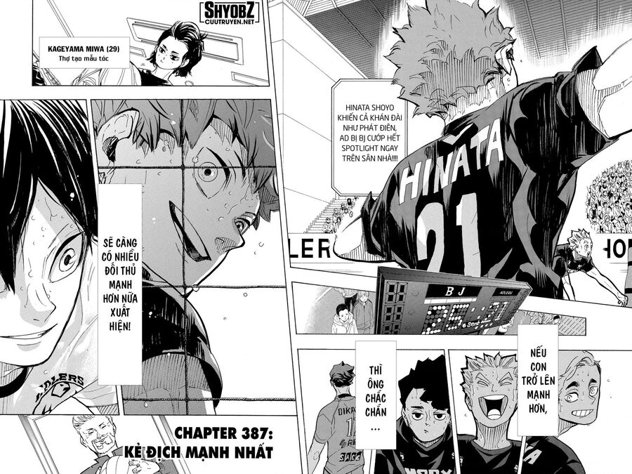 Haikyuu Tập 387 trang 18