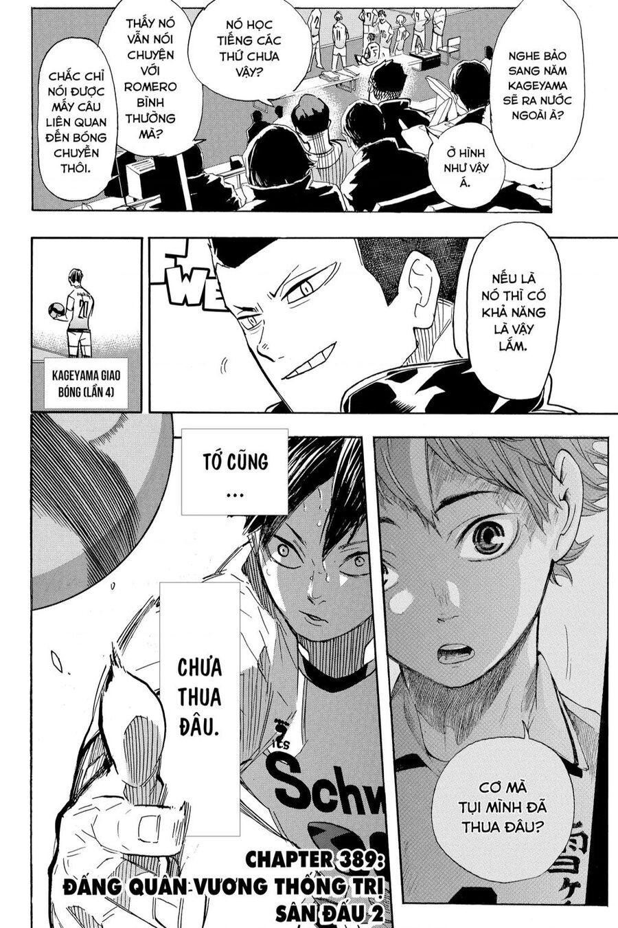Haikyuu Tập 389 trang 2