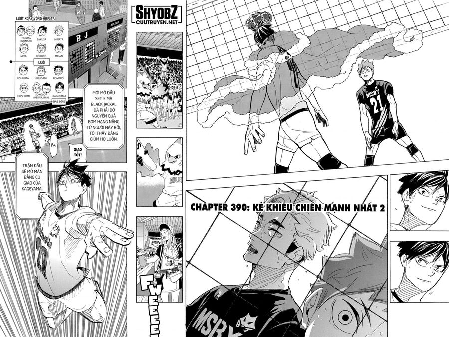 Haikyuu Tập 390 trang 3
