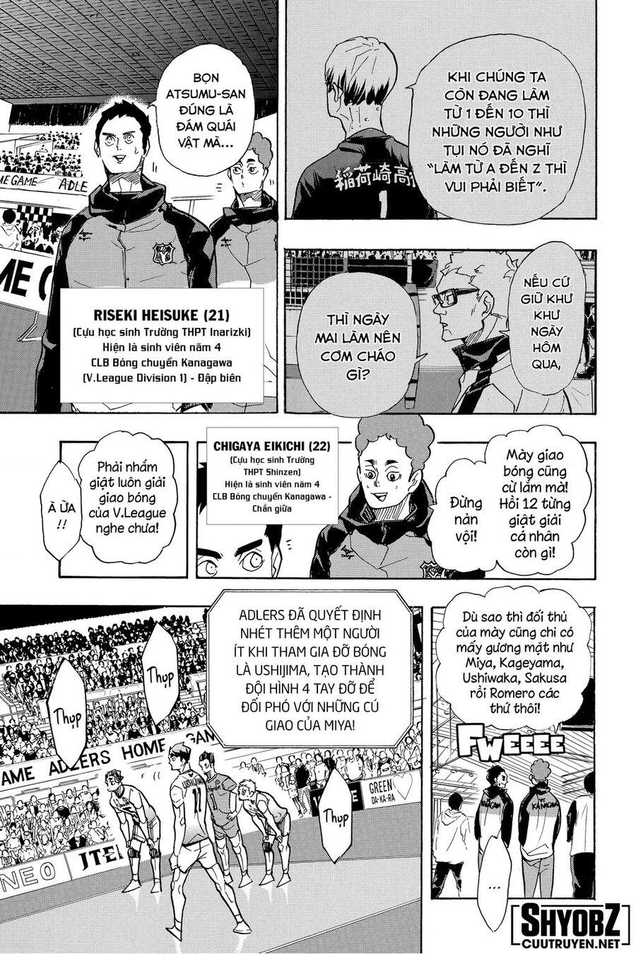 Haikyuu Tập 391 trang 8