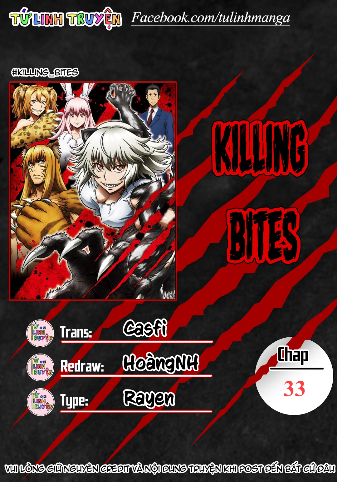 Killing Bites Tập 33 trang 2