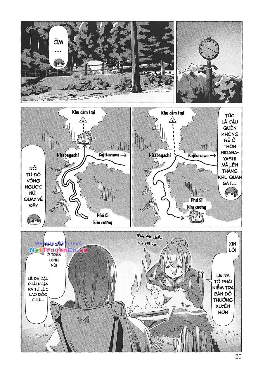 Laid-Back Camp Tập 75.6 trang 20