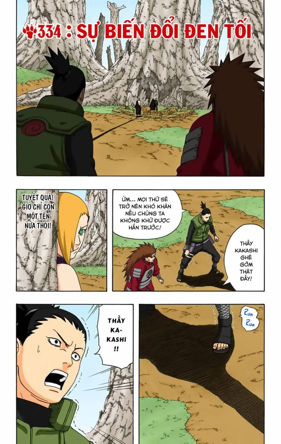 Naruto Full Màu Tập 334 trang 2