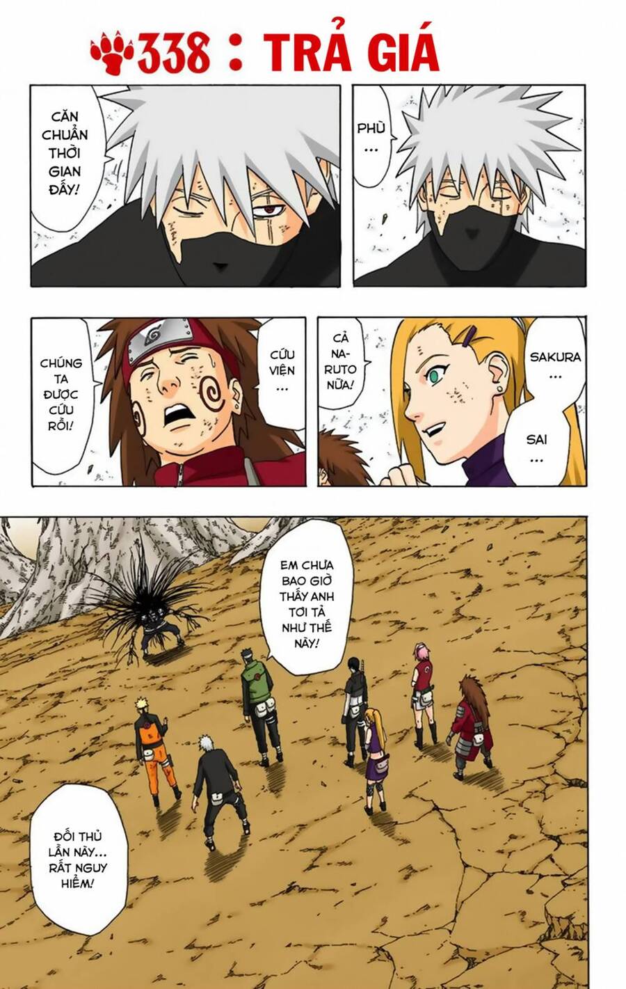 Naruto Full Màu Tập 338 trang 2