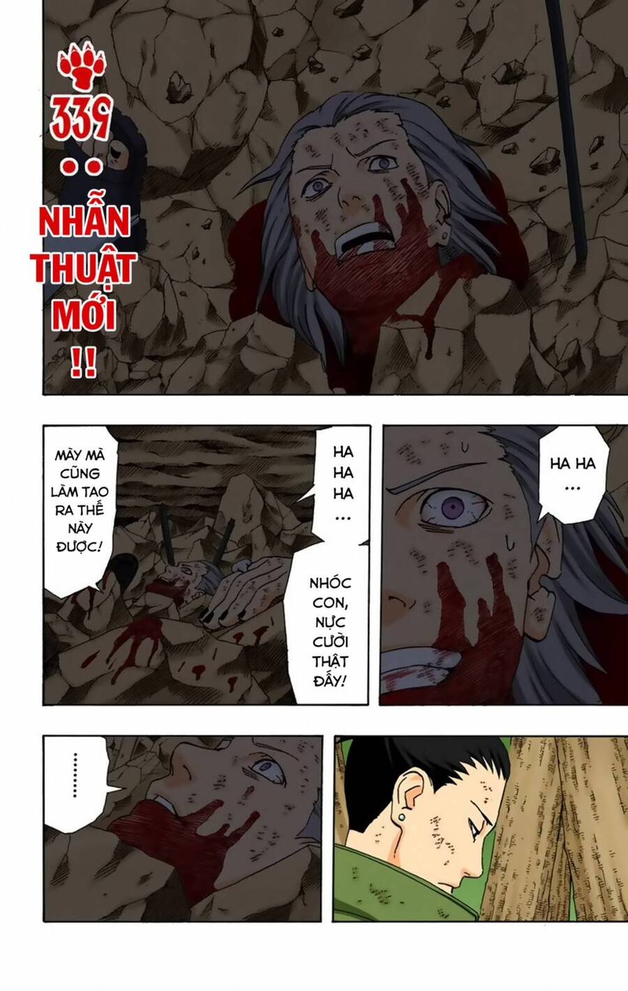Naruto Full Màu Tập 339 trang 3