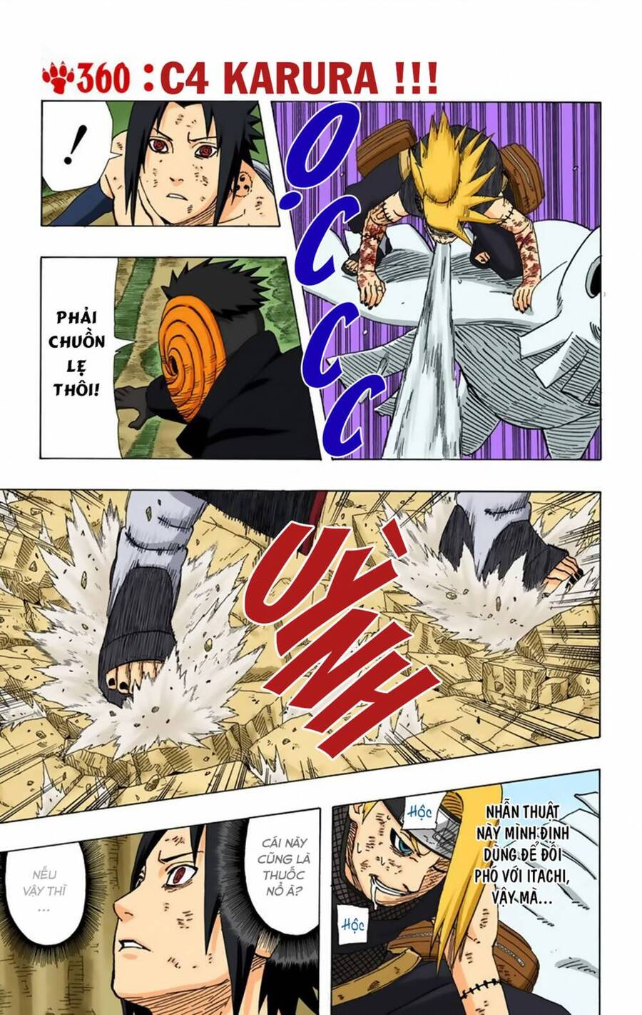 Naruto Full Màu Tập 360 trang 6
