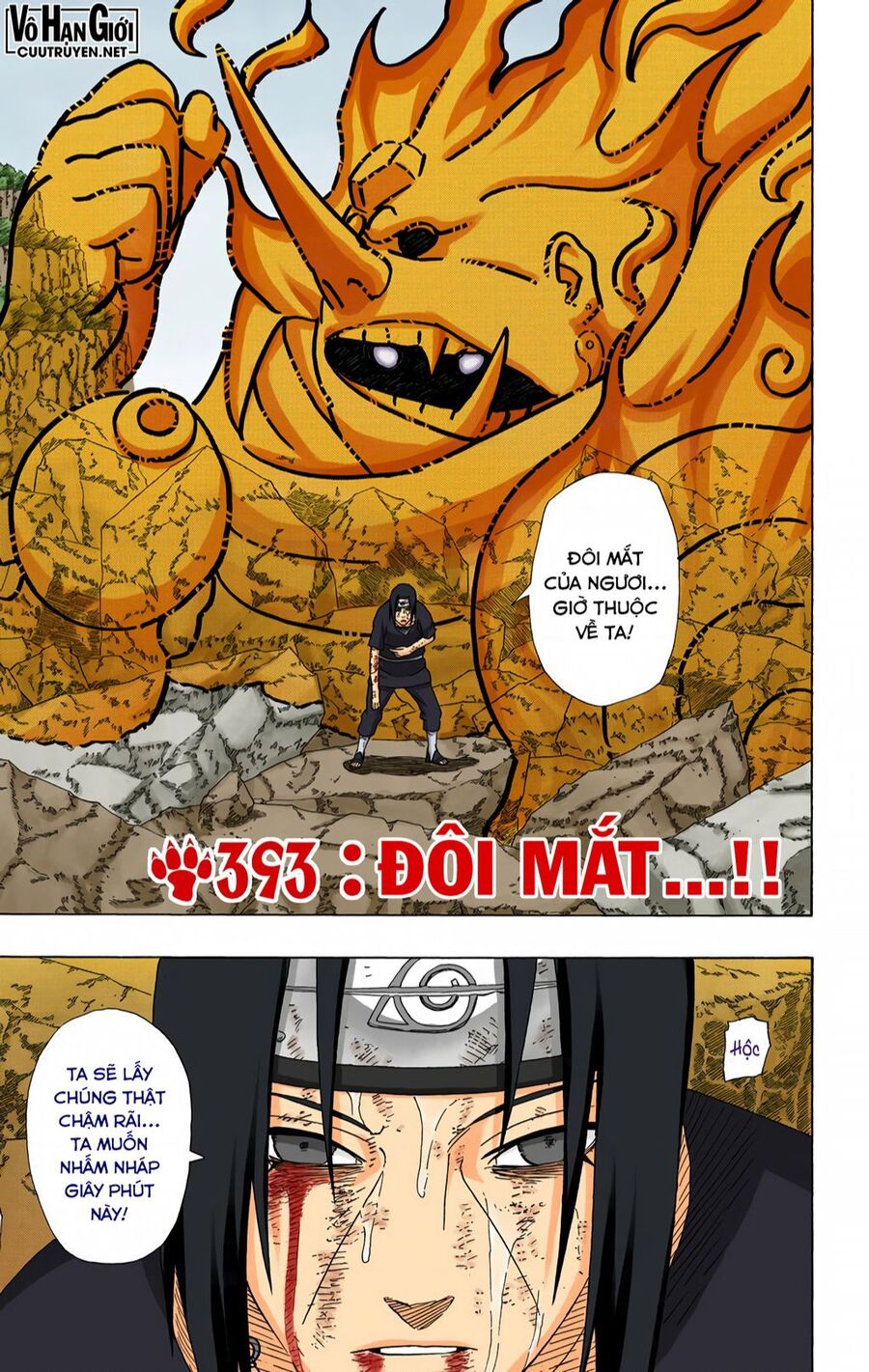 Naruto Full Màu Tập 393 trang 4