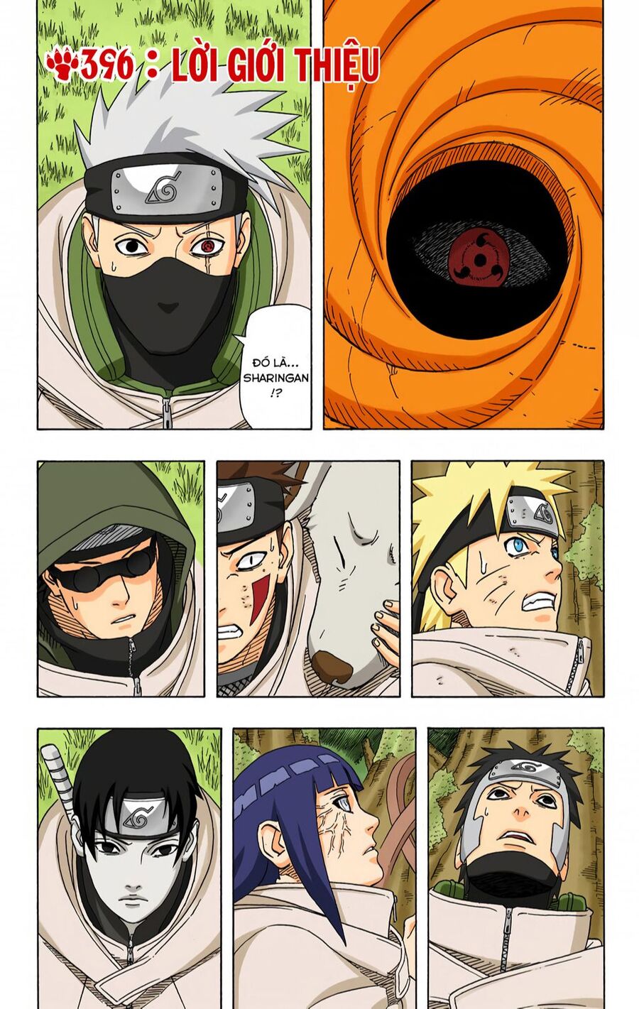 Naruto Full Màu Tập 396 trang 2