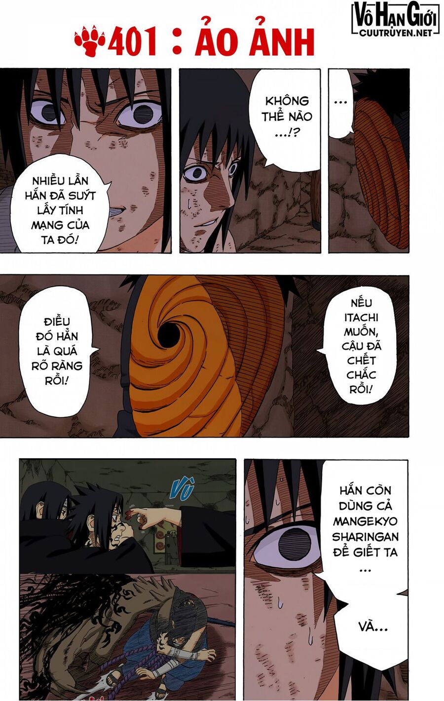 Naruto Full Màu Tập 401 trang 2
