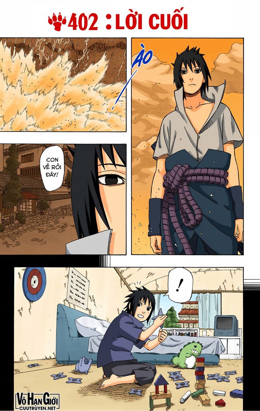 Naruto Full Màu Tập 402 trang 2