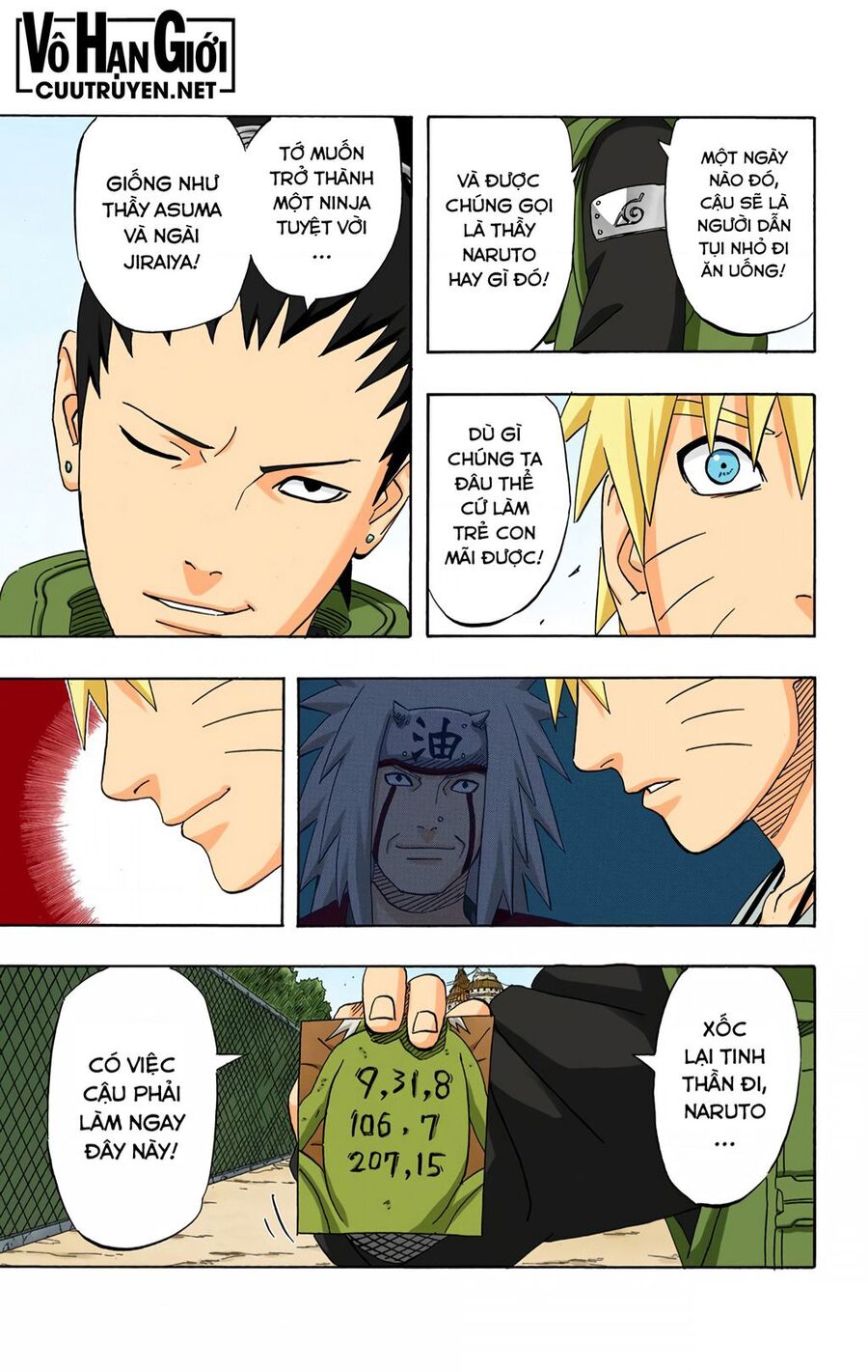 Naruto Full Màu Tập 406 trang 18