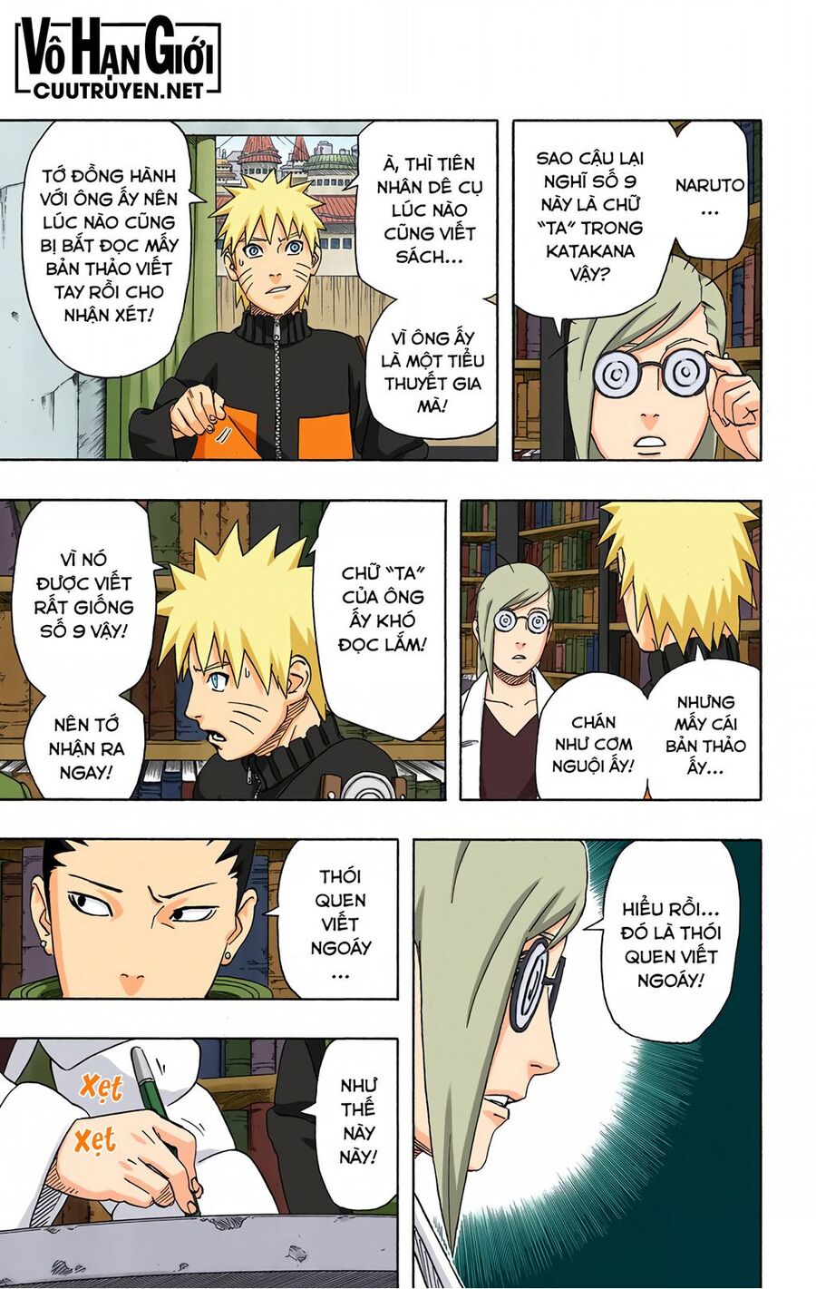 Naruto Full Màu Tập 407 trang 6
